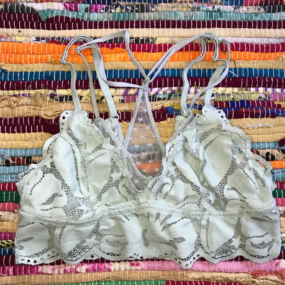 aerie ~ Sea foam lace bralette